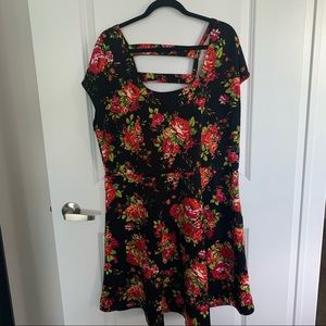 Candy Couture Floral Dress - 3X